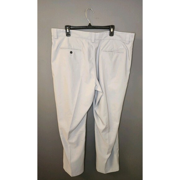 Adidas Golf Pants Men's 40x30 Gray Climalite Performance‎ Straight Quick Dry - Picture 3 of 5